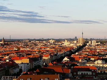 Cityscape against sky