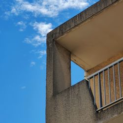 Low angle view of building against sky