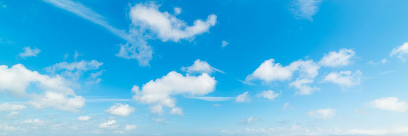 Low angle view of clouds in sky