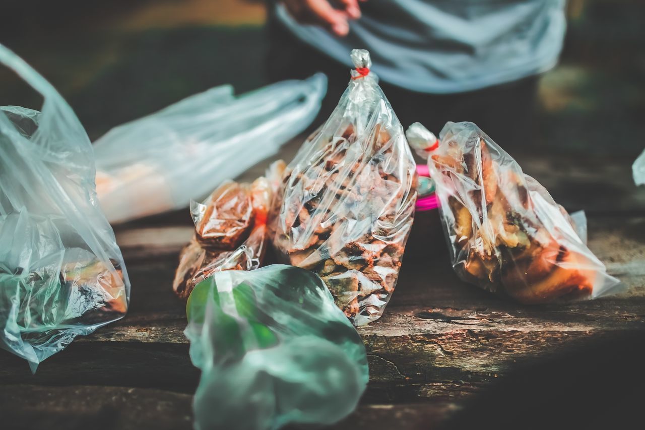 CLOSE-UP OF FOOD FOR SALE