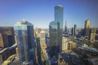 Aerial view of cityscape