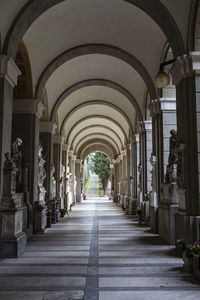 Corridor of building