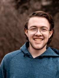 Portrait of a smiling young man