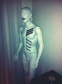 Close-up of young woman