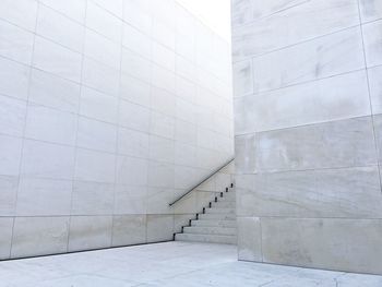 View of staircase of building