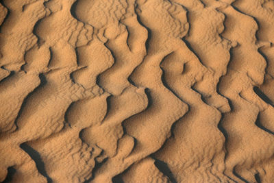 Full frame shot of sand