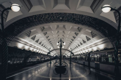 Interior of building