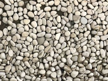 Full frame shot of pebbles for sale at market stall