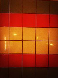 Full frame shot of tiled floor