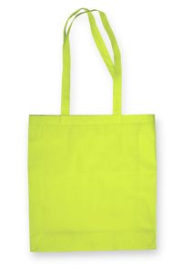 Close-up of yellow and green paper at store