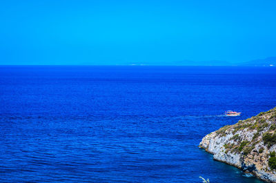 Scenic view of calm sea