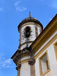 Low angle view of historical building against sky