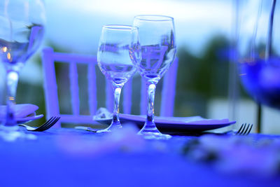 Close-up of drink on table