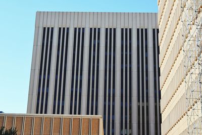 Low angle view of modern building