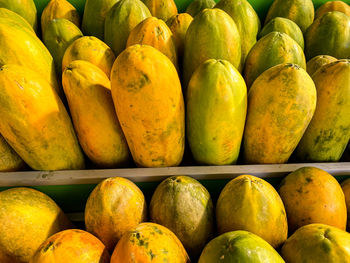 Full frame shot of fruits for sale