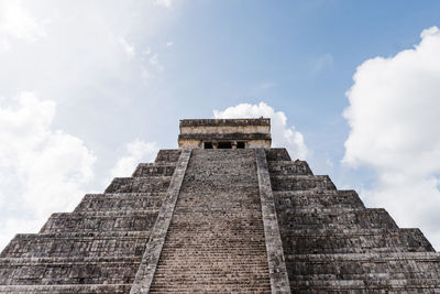 Low angle view of building against sky