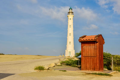 Lighthouse against sky