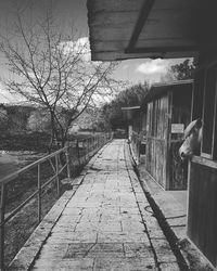 Walkway leading to building