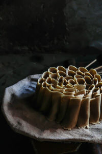 Delicious freshly prepared traditional pasta