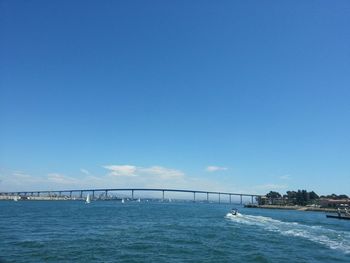 Bridge over sea