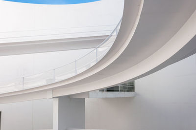 Low angle view of staircase in building