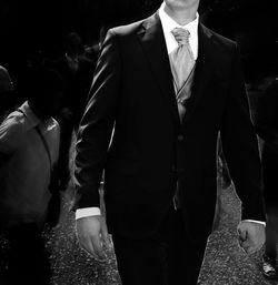 Man standing on floor