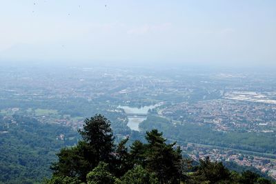 Aerial view of cityscape