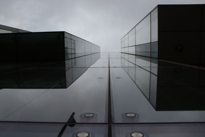 Close-up low angle view of building against sky