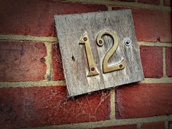 Close-up of brick wall