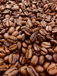 Full frame shot of coffee beans