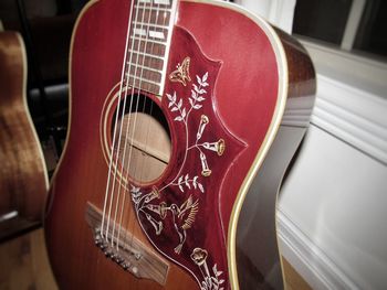 Close-up of guitar