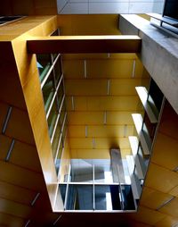 Low angle view of modern building