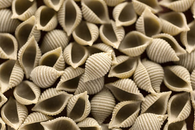 Full frame shot of pasta