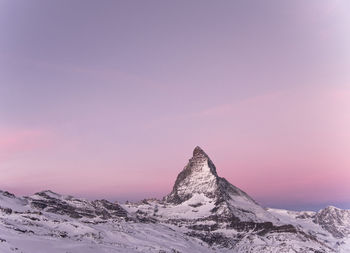 High section of pink against sky