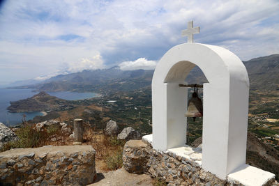 View of cathedral against cloudy sky