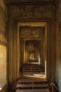 Corridor of building