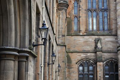 Low angle view of old building