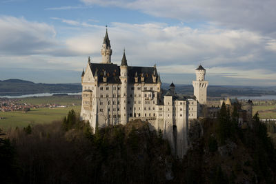 Panoramic view of buildings against sky