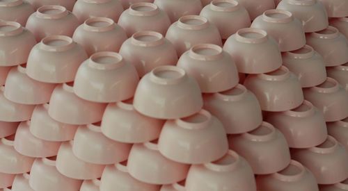 Full frame shot of eggs