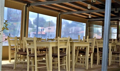 Interior of restaurant