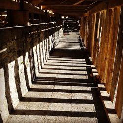 Low angle view of staircase