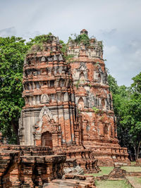 Low angle view of old building