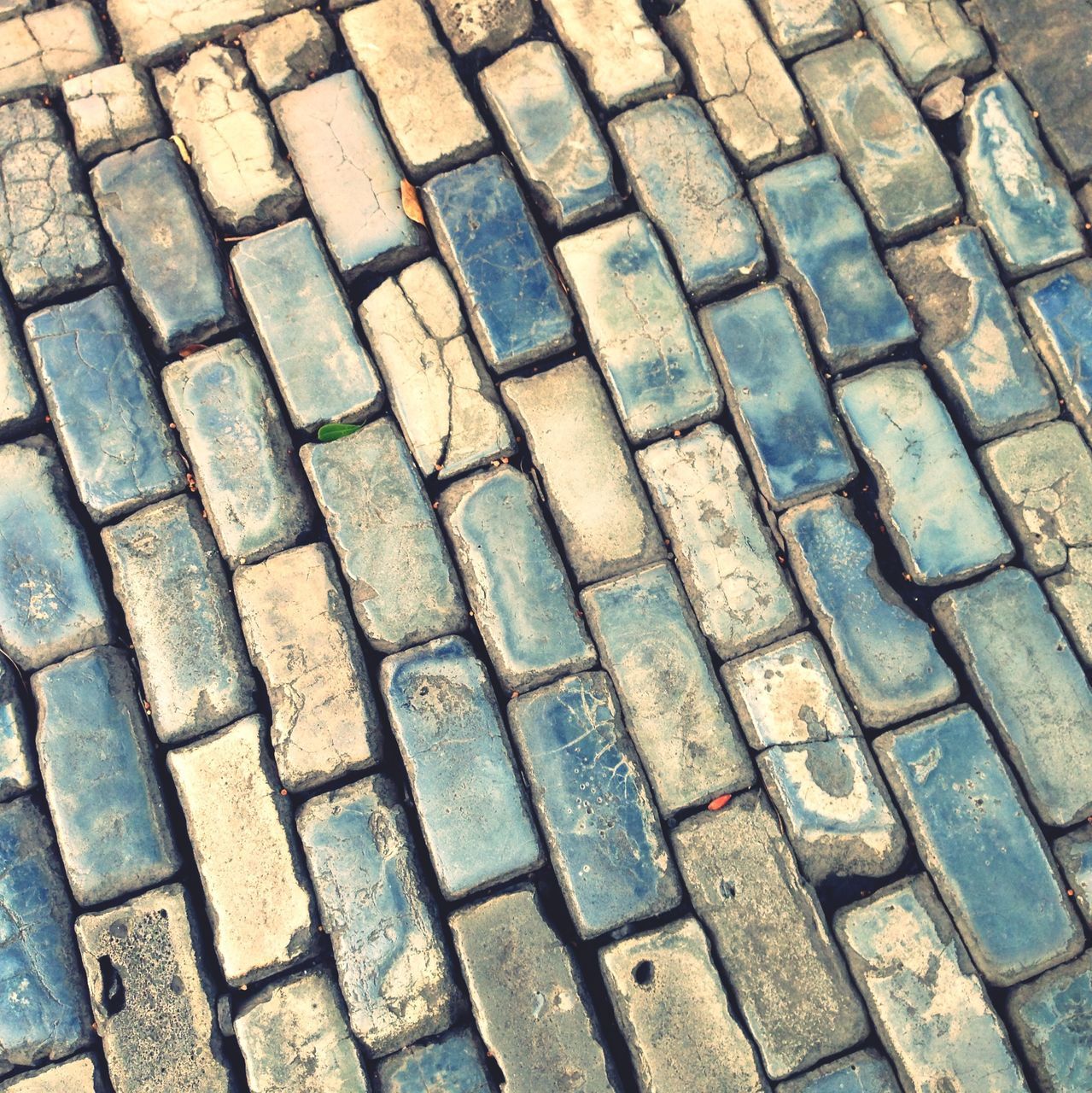 cobblestone, full frame, backgrounds, pattern, high angle view, paving stone, textured, footpath, street, outdoors, no people, day, sidewalk, repetition, pavement, close-up, sunlight, abundance, in a row, elevated view