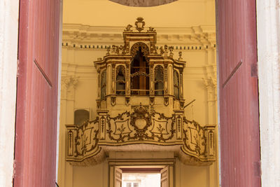 Interior of church 