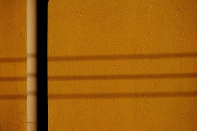 Full frame shot of yellow wall