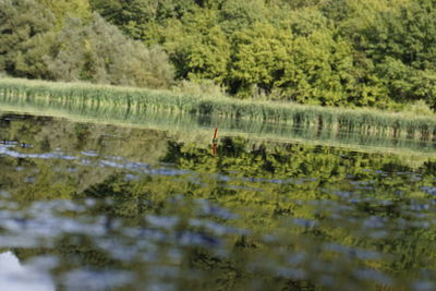 Scenic view of lake