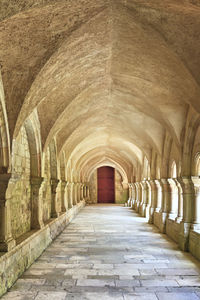 Corridor of building