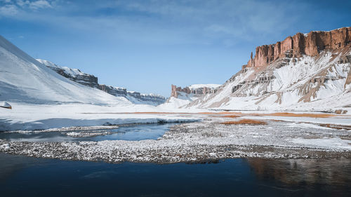 Band e amir in winter