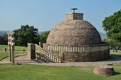 Built structure against clear sky