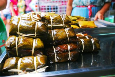 Close-up of food for sale